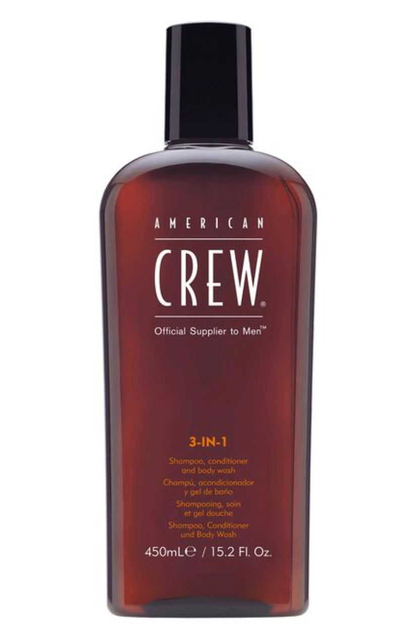 Crew Classic 3-In-1 Shampoo, Conditioner & Body Wash