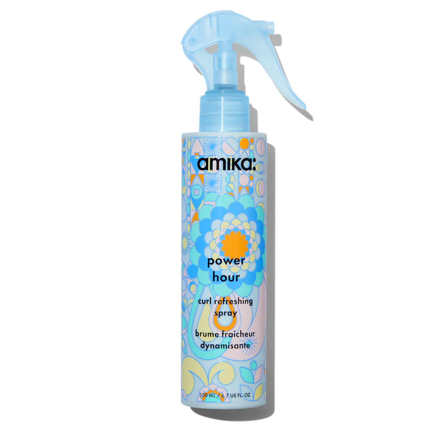 Amika power hour curl hair refreshing spray