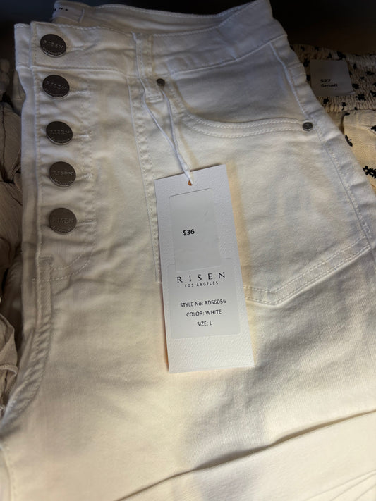 White shorts