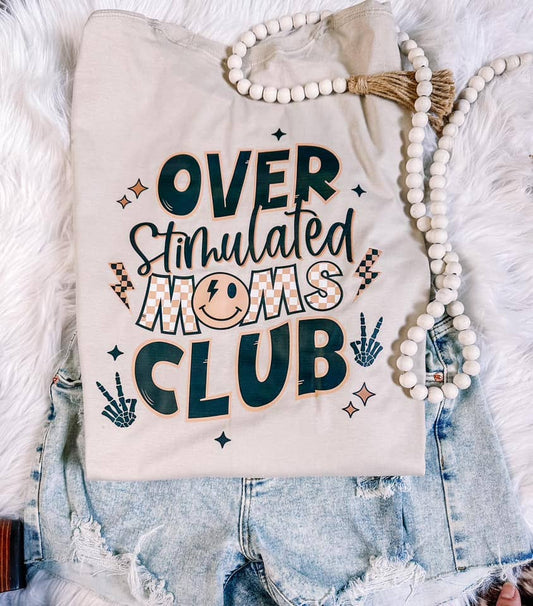 Checkered Overstimulated Moms Club